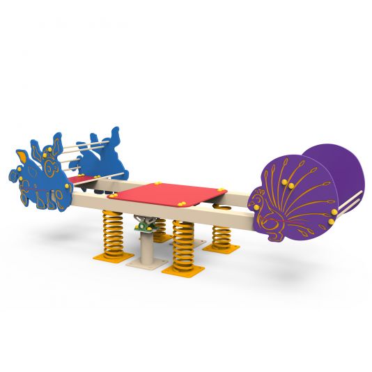 SV-129 Eşek Hindi HDPE Tahterevalli, , Aktiviteler, Form Park Çocuk Oyun Parkları